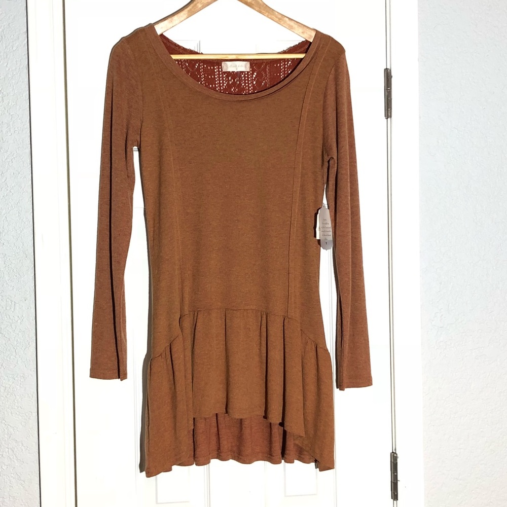 Rust color 🧡 long sleeve top